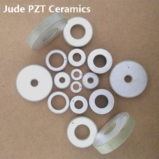 componente del anillo de cerámica piezoeléctrica PZT-81 Material