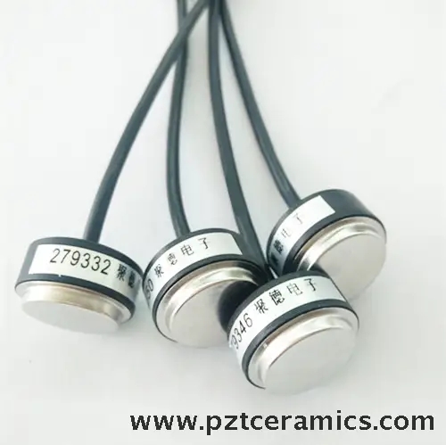 Sensor de presi&oacute;n piezoel&eacute;ctrica