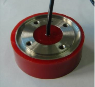 Transductor de ultrasonido de transductor compuesto piezoeléctrico 