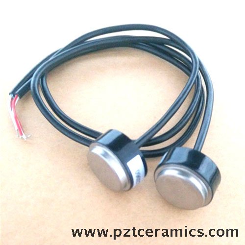 Sensor piezoeléctrico para medidor de flujo ultrasónico