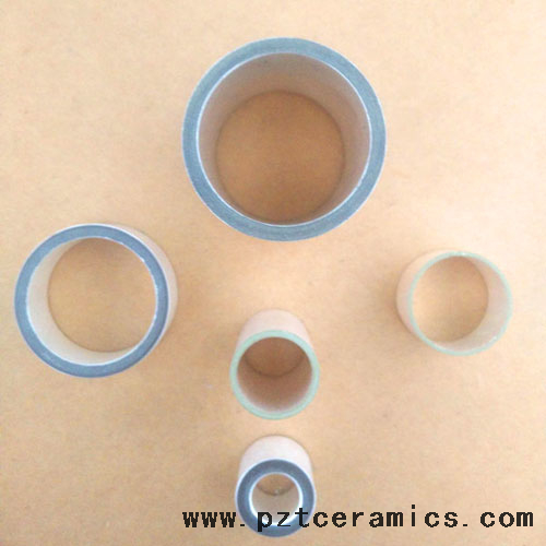 Tubo de cerámica piezoeléctrico / cilindro