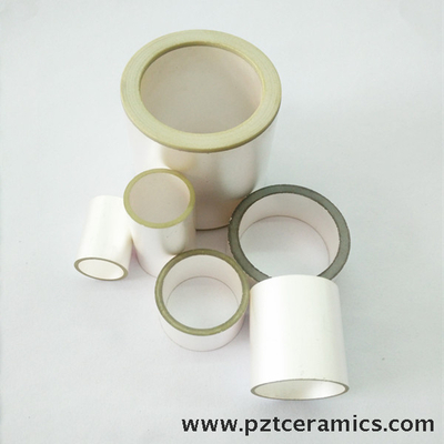 Componentes de tubo de cerámica piezoeléctricos
