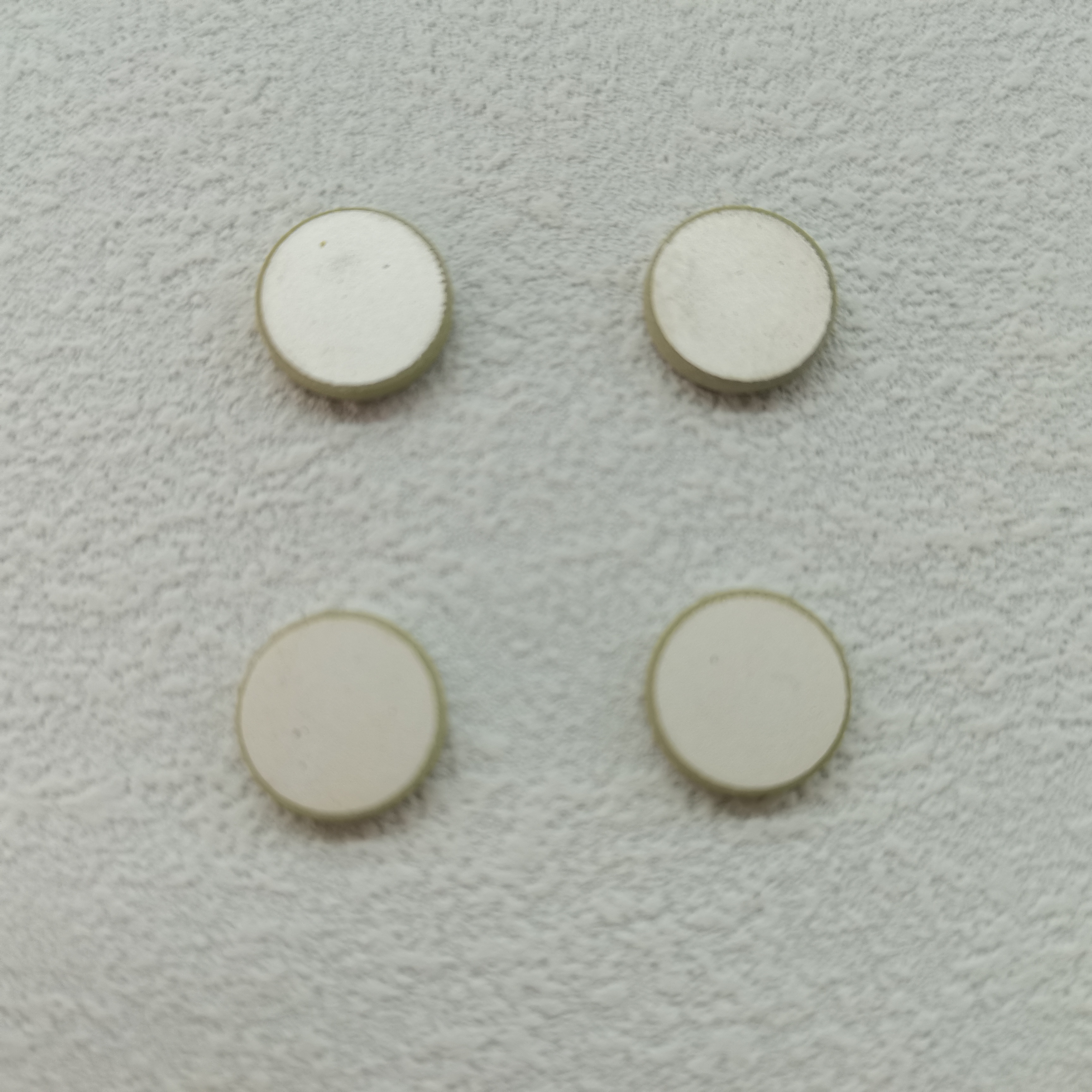 Disco de cerámica piezopzt disco placas piezoeléctricas fabricante chino