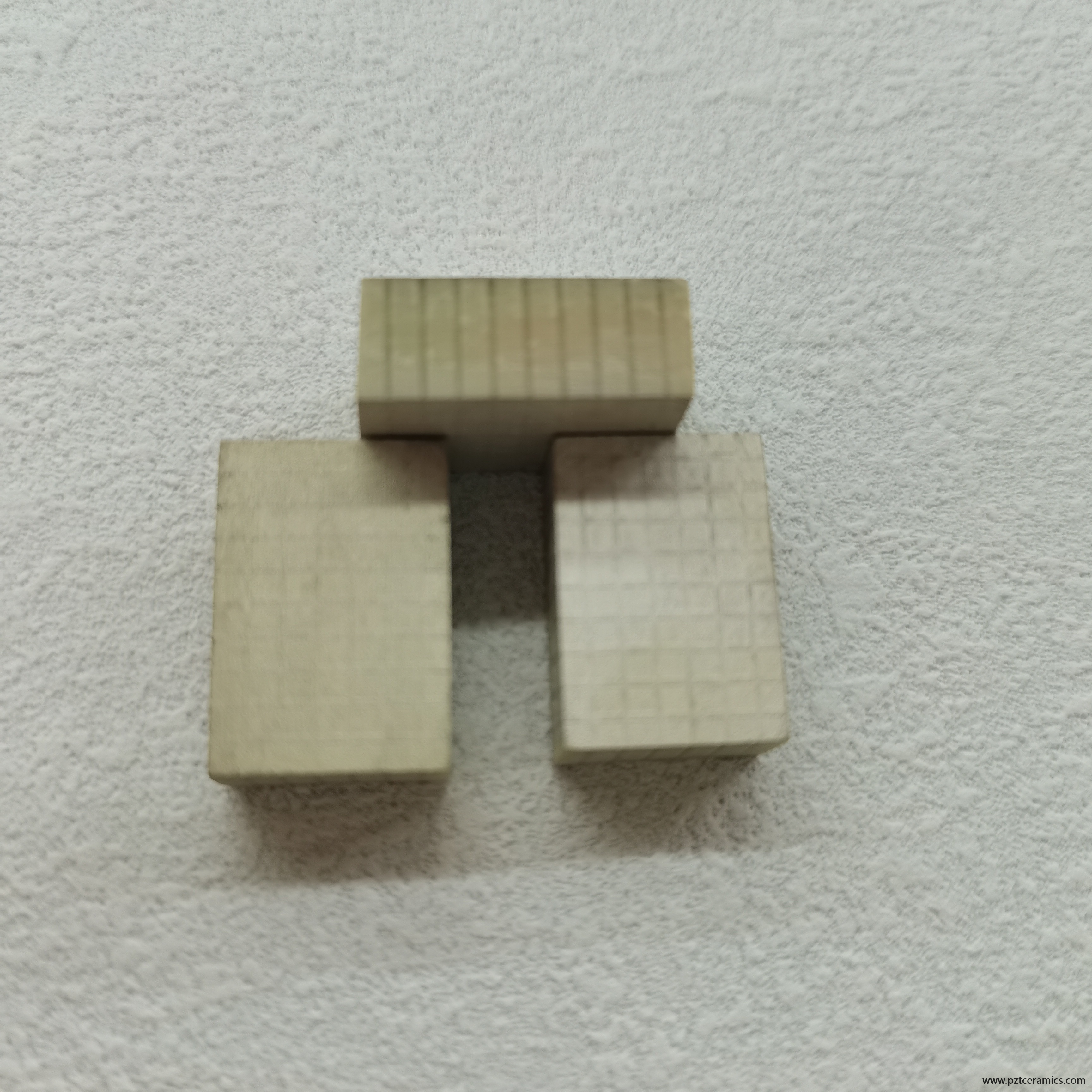 Placas piezo de piezo de rectángulo compuesto piezoeléctrico 1-3 material compuesto tipo con alta calidad