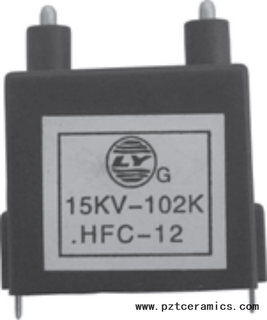 Capacensador de cerámica de ultra alto voltaje HFC Tipo de enfoque con alta calidad