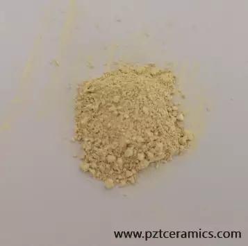 Material cer&aacute;mico piezoel&eacute;ctrico sinterizado a baja temperatura